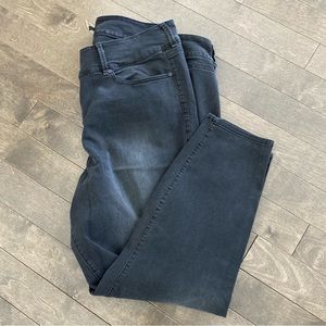 Torrid Size 28T (Tall) Black Jeans with Three Button Waistband Inseam 29